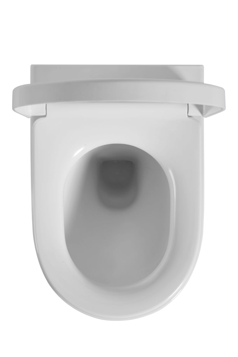 KDK302R Avis Rimless Wall Hung Pan