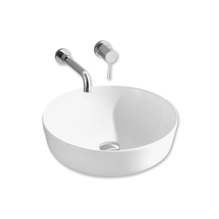 420*420*140mm Above Counter Basin Waste: 32mm Non Overflow Round R