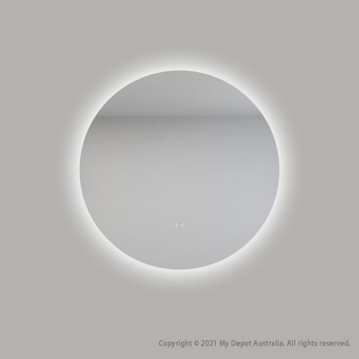Certified Refurbished 700mm Round 3 Color Backlit LED Mirror