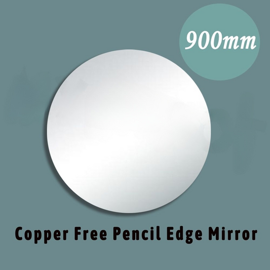 900*900MM Pencil Edge Round Plain Mirror