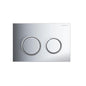 ABS Inwall Cistern Push Button Chrome Plate With Matt Trim