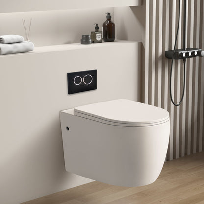 KDK305R Veda Rimless Wall Hung Pan