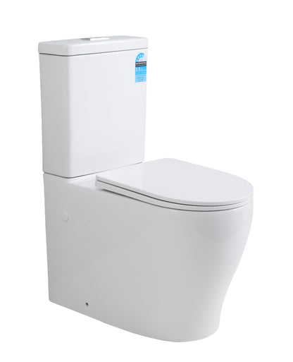 KDK028 Zeus Rimless Tornado Toilet Suite