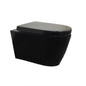 555*360*320mm Avery Black Wall Hung Pan 4.5/3 Liters Dual Flush