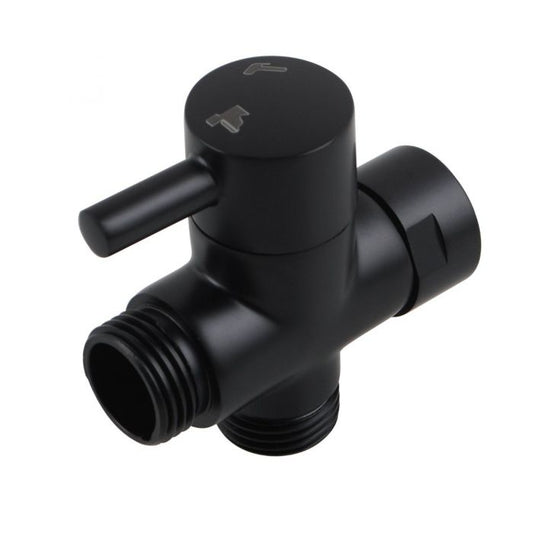 Black Bidet Spray's Brass Diverter