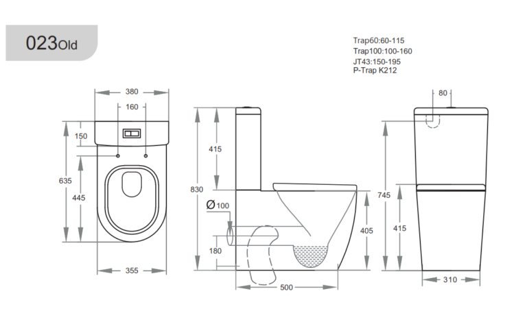 Rola KDK023 Toilet Suite