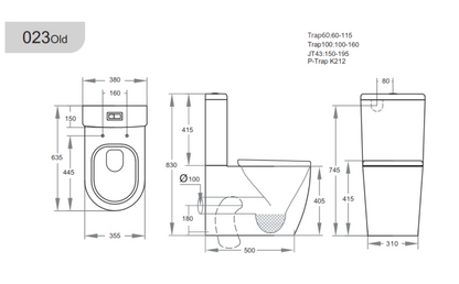 Rola KDK023 Toilet Suite