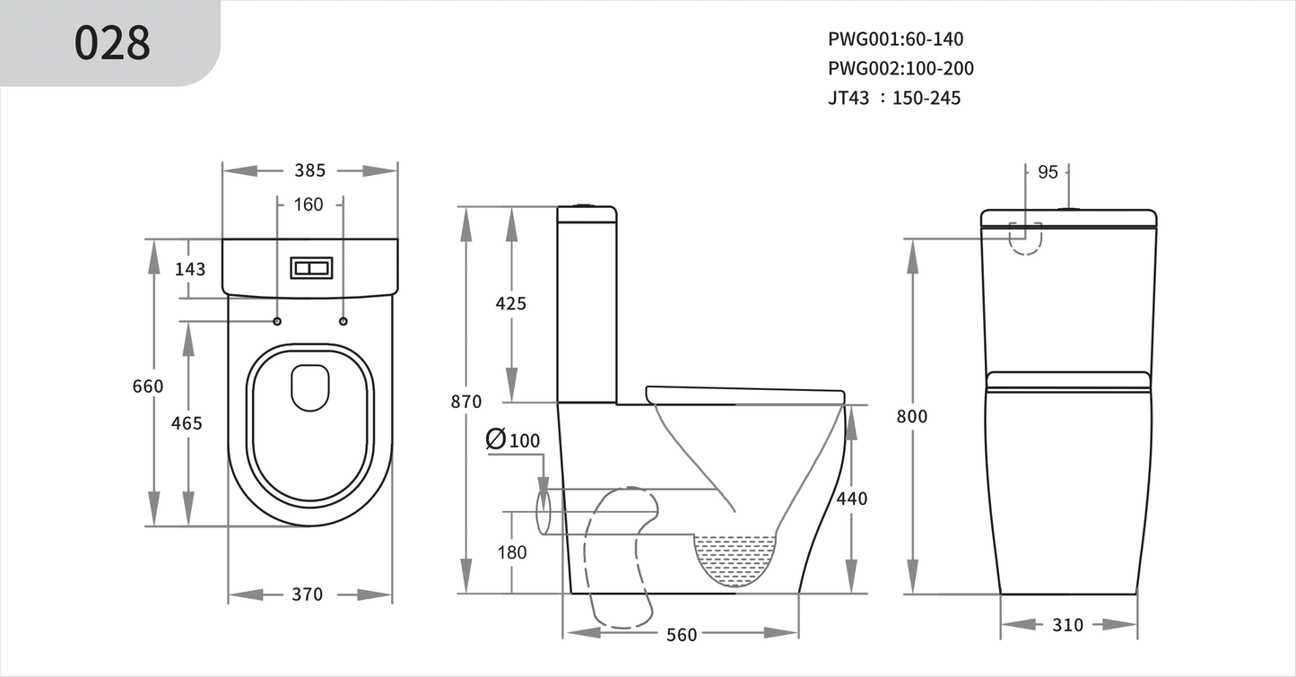 Zeus smart toilet( KDK028 + SMBD01)