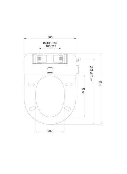 SCBD Bidet Seat