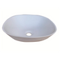 360*360*120mm Above Counter Basin Fine Ceramic Basin Waste: 32mm Non Overflow