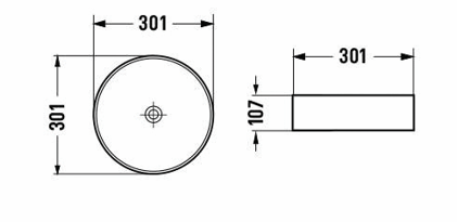 PA3011 round basin