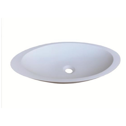 550*350*100mm Above Counter Basin Fine Ceramic Basin Waste: 32mm Non Overflow