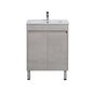 600*460*860mm Polywood Concrete Grey Freestanding Bathroom Vanity (Cabinet Only)