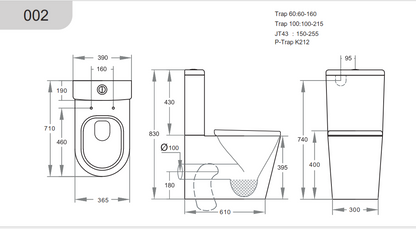 Stella Rimless KDK002R
