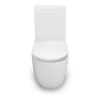 Two piece toilet Rimless flush