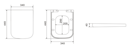 KDK303 Qubist Wall Hung Pan