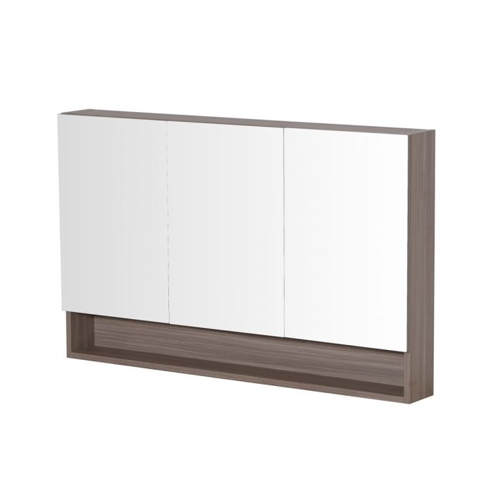 Stella 1198L*750H*155Dmm Oak Bathroom Shaving Cabinet Mirror Medicine Cabinet 3 Doors