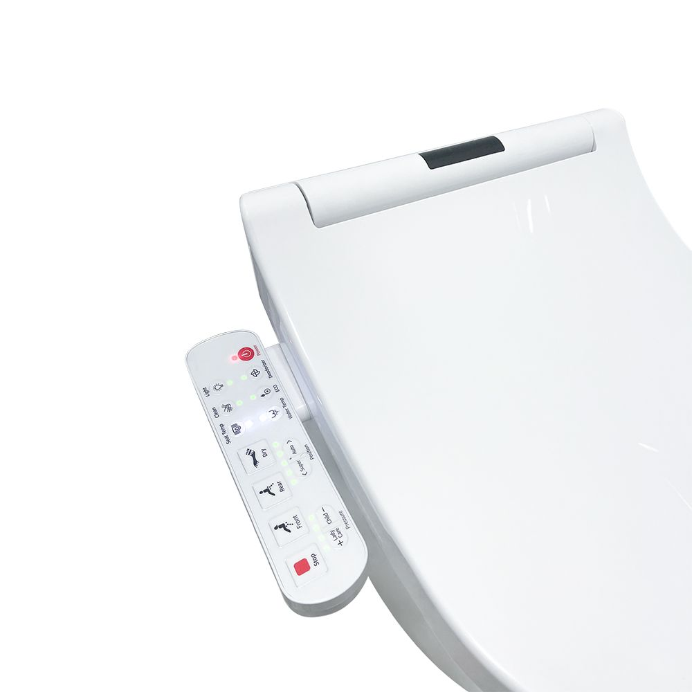 Two Piece Toilet Suite With Smart Wash & Dry Bidet Toilet Seat