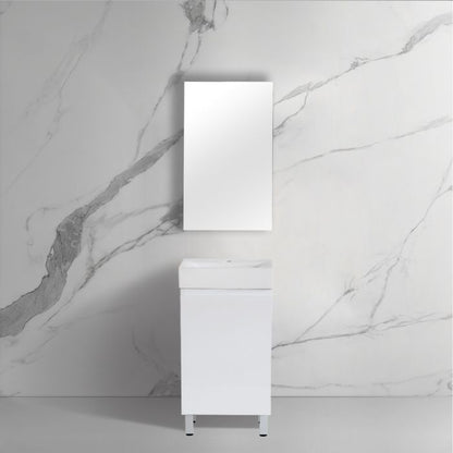 500L*830H*325DMM Gloss White MDF Bathroom Vanity